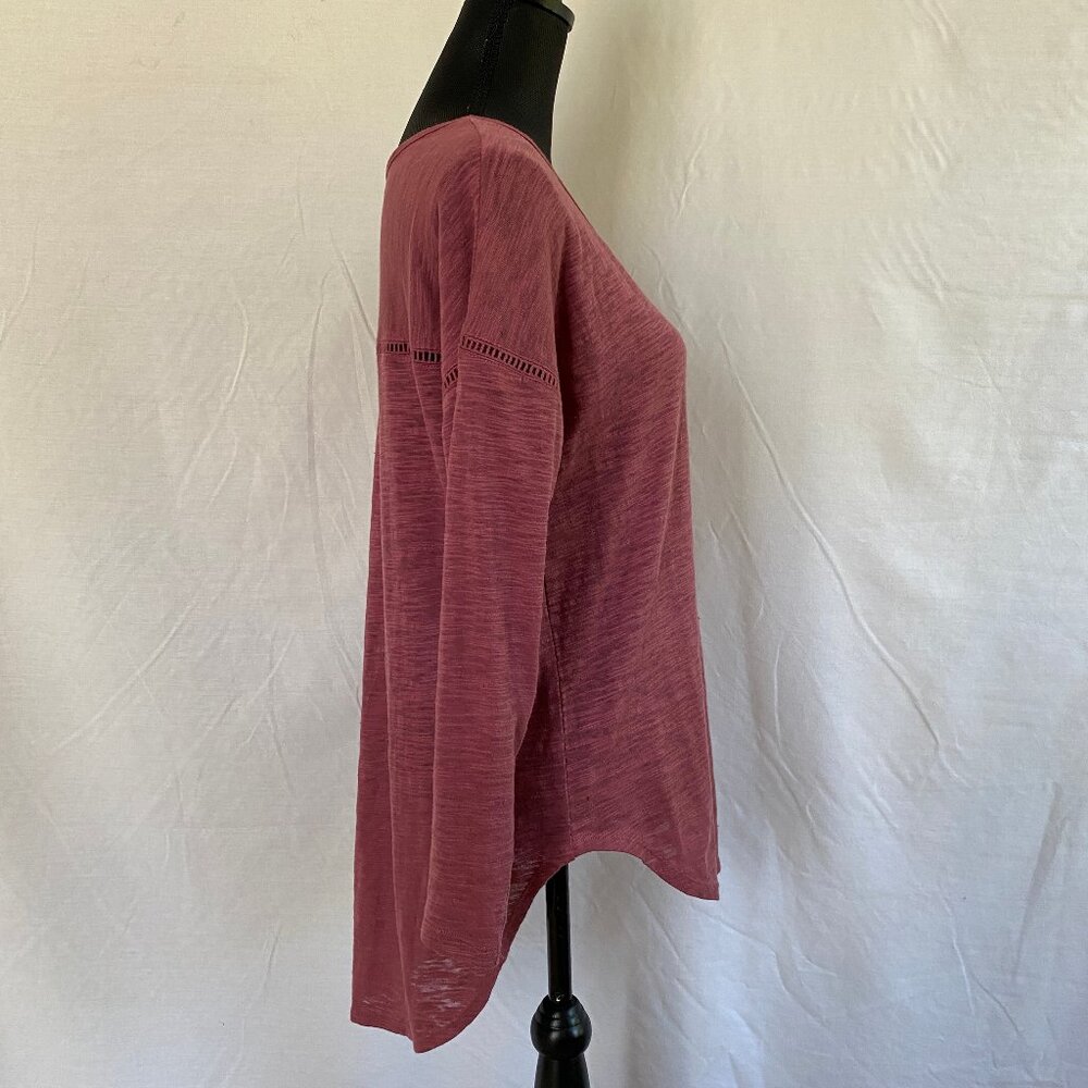 🌼 🌻 🌸 Lucy & Laurel Mauve Tunic Top – Like New – Sz S - Picture 4 of 12